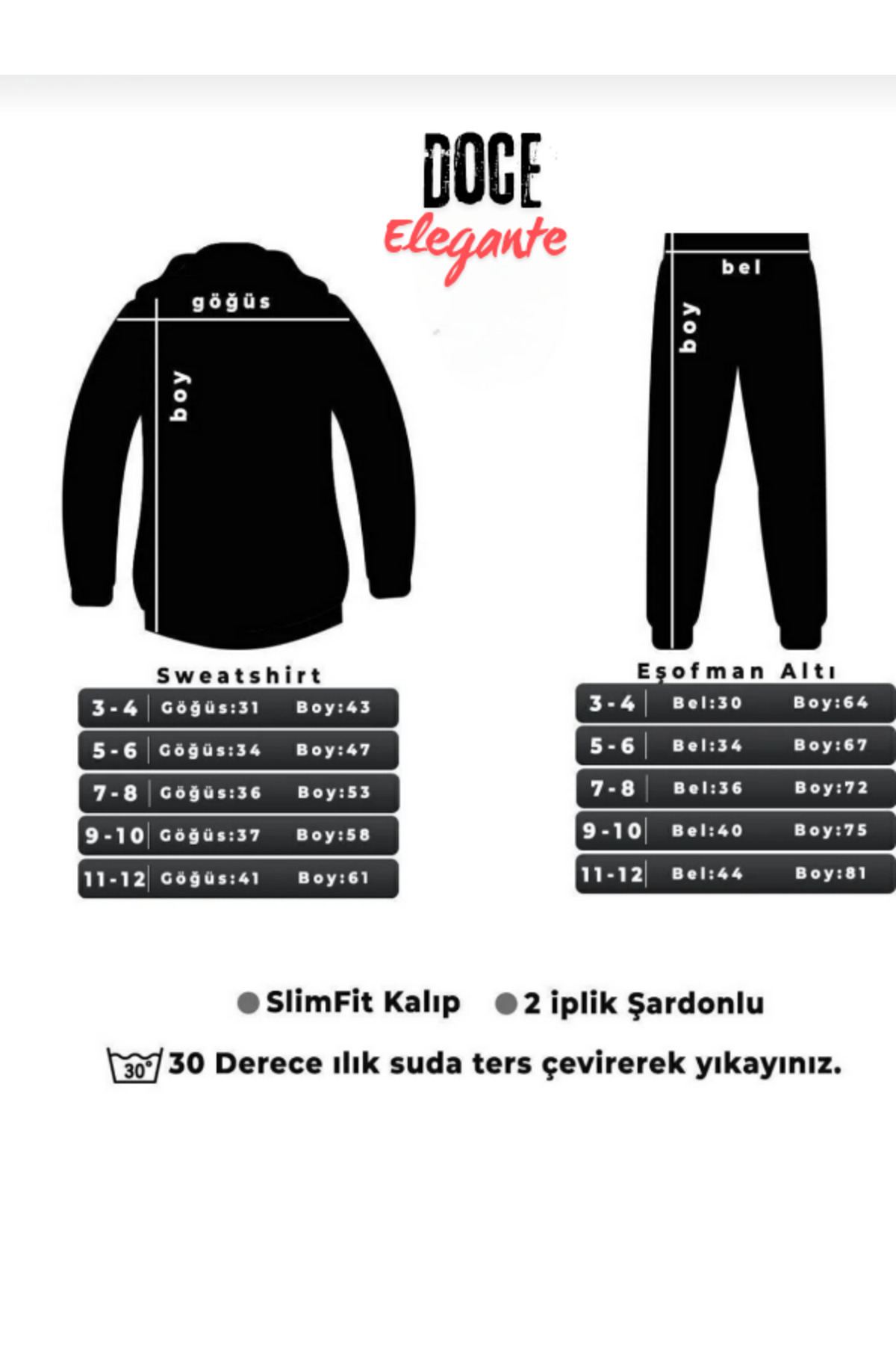 Cool Baskılı Çocuk Eşofman Takımı — görsel 3