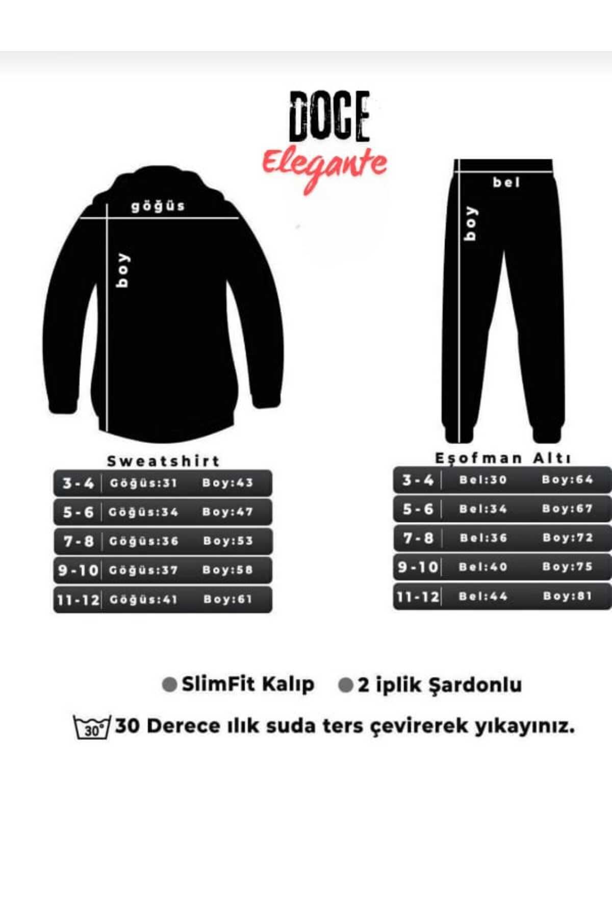 Büyük Ayicik Baskili Çocuk Eşofman Takimi